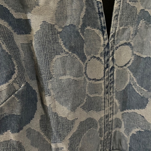 Kate Spade Peony Denim Dress - Picture 7 of 7